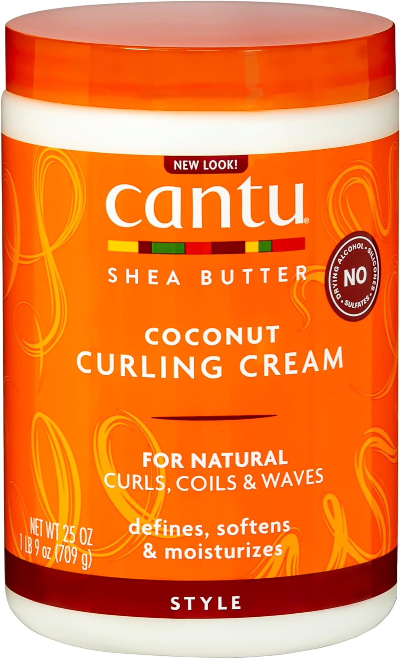 Shea Butter for Natural Hair Coconut Curling Cream, 25 Ounce