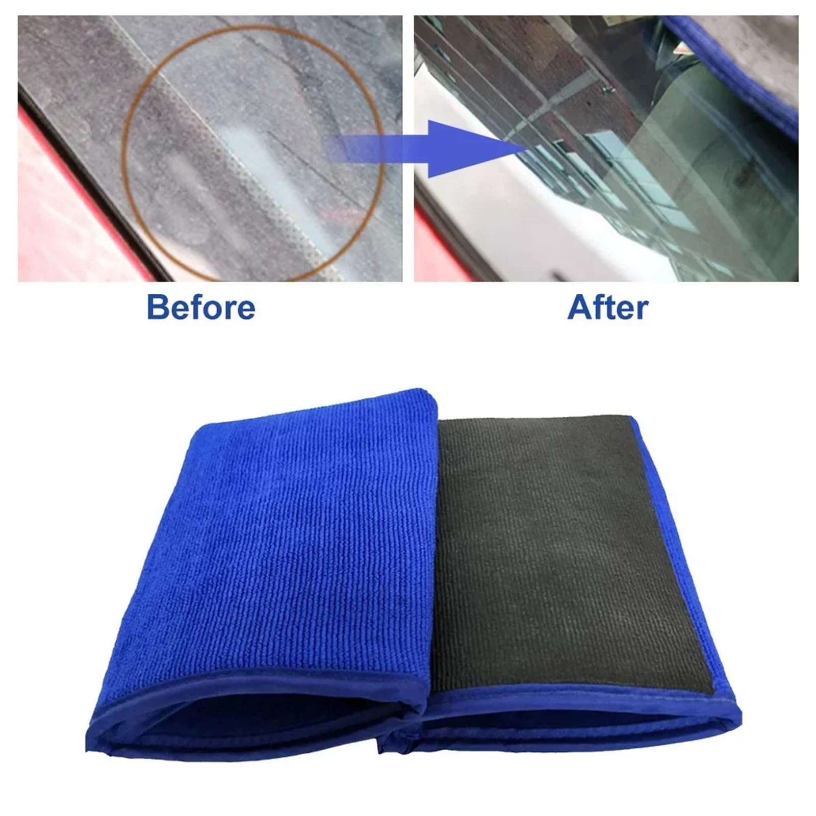 2 Stück Design Clay Bar Mitt for Die Autowäsche