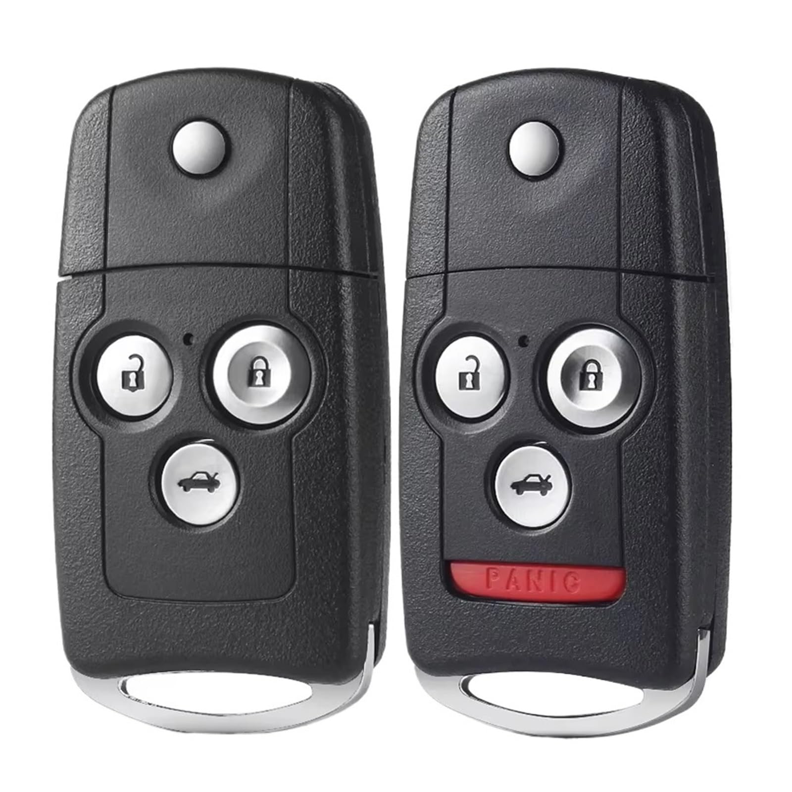 Kompatibel Mit Acura Für TL Für TSX 2009 2010 2011 2012 2013 2014 ZDX 1 Stück 3 4 Tasten Gehäuse Für Autoschlüssel Schlüsseletui(4 Buttons)