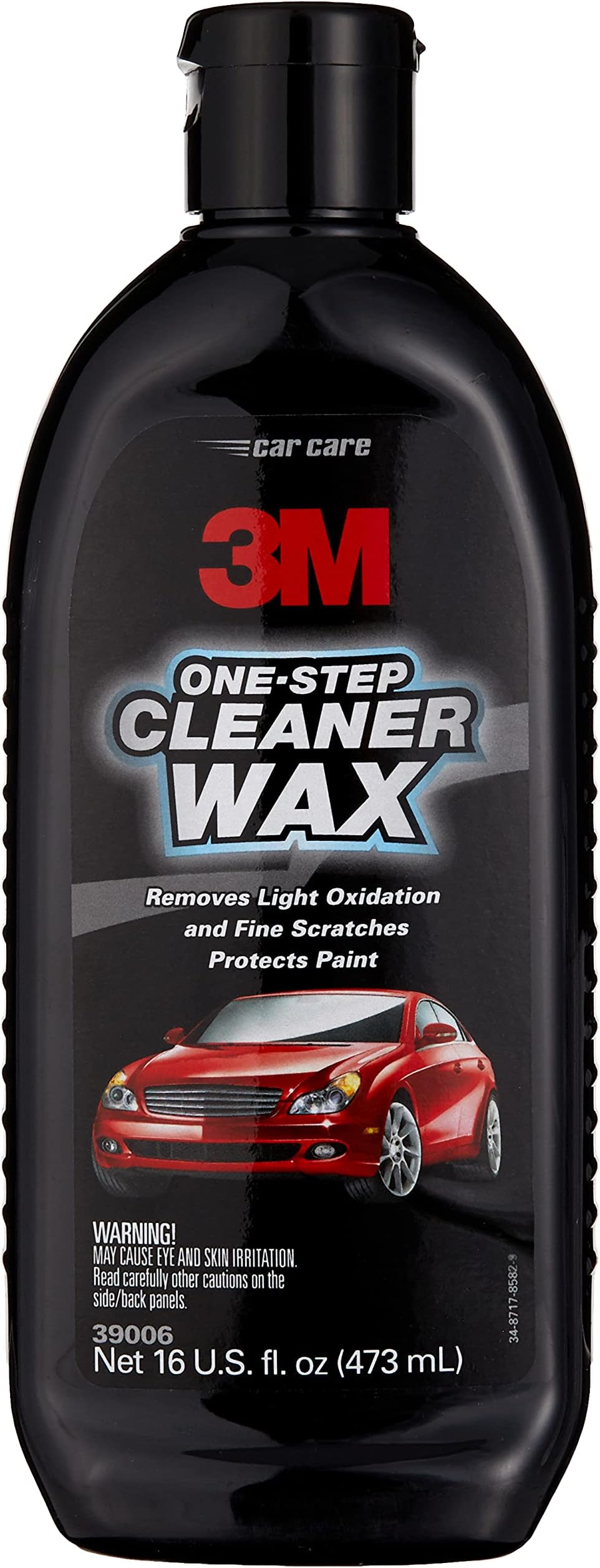 One Step Cleaner Wax, 39006, 16 oz, White