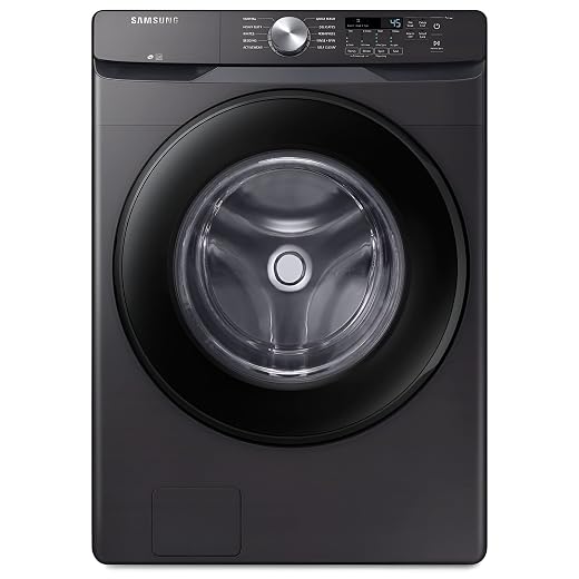 Samsung WF45T6000AV 4.5 Cu. Ft. Black Stainless Steel Front Load Washer, ENERGY STAR®