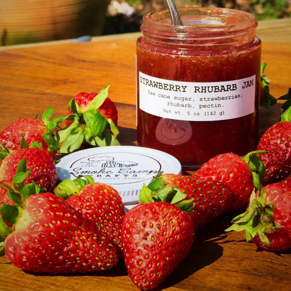 Amazon.com : Strawberry Jam, 5 oz - Craft, Gourmet, Unusual Jams