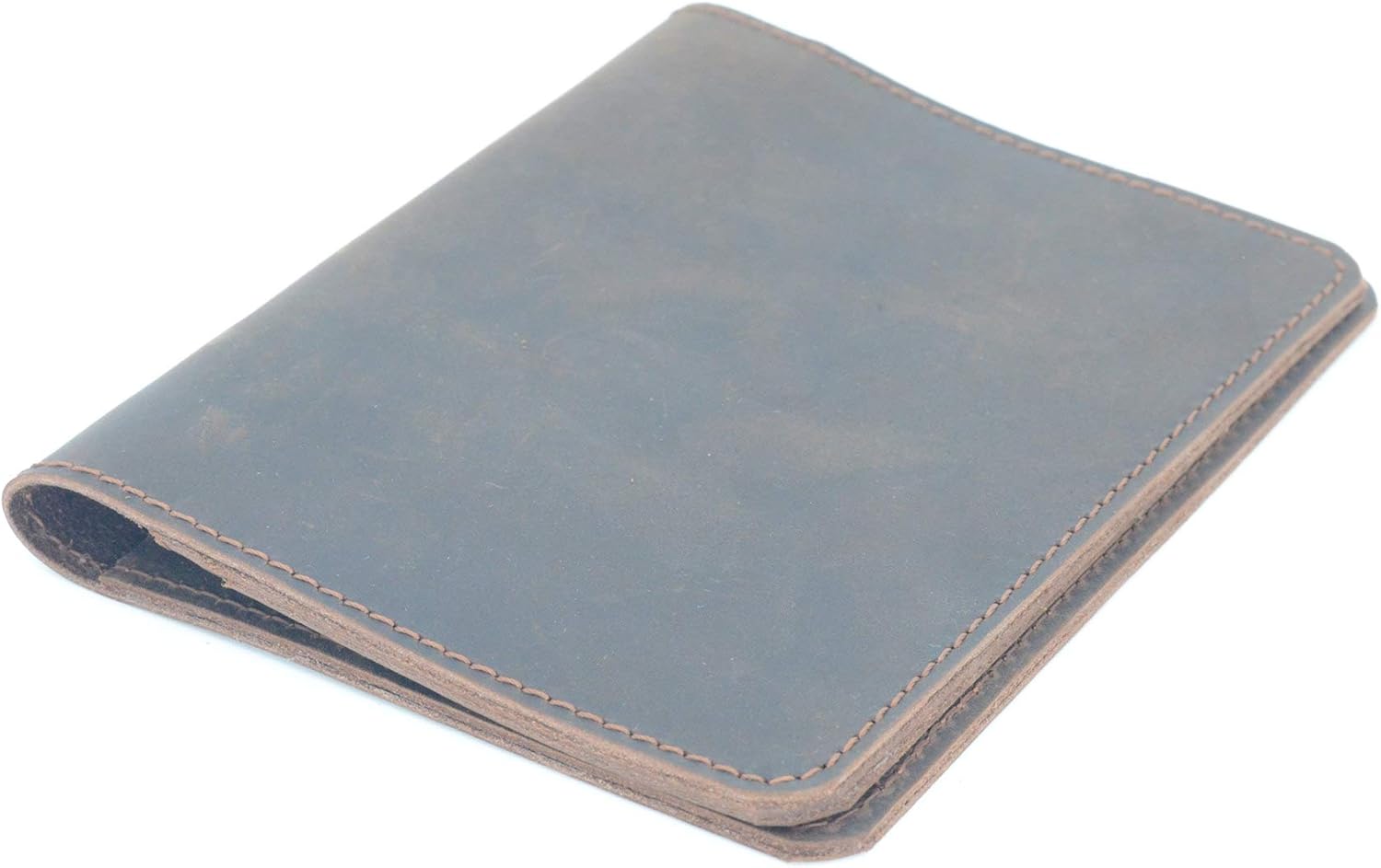 Compatible with Rocketbook Mini Genuine Leather Field Notes Cover Handmade Distressed Genuine Leather Journal Notebook Cover for Moleskine Cahier Field Note, Notebooks 3.5" x 5.5" Brown