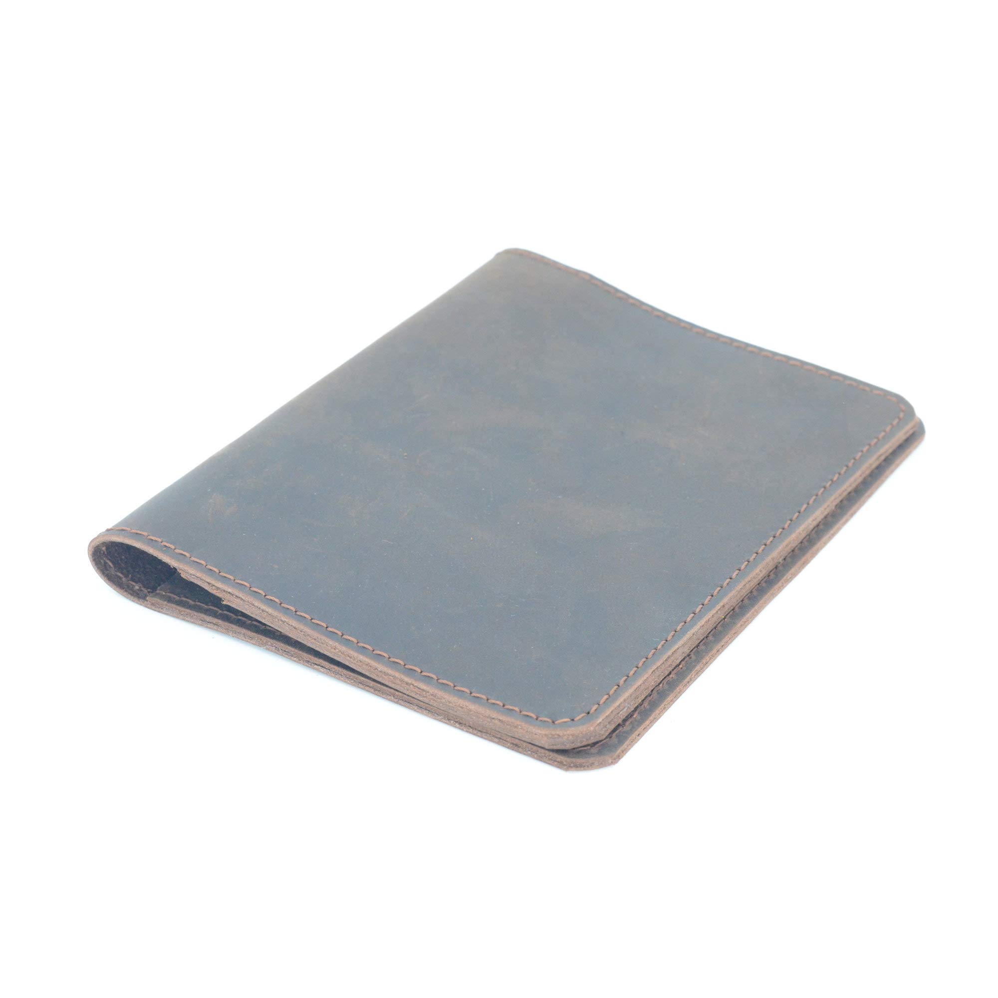 JJNUSA Compatible avec Rocketbook Mini couverture Smart Business faite à la main en cuir véritable vieilli pour carnet Moleskine avec porte-cartes Mini 8,9 x 14 cm Marron foncé