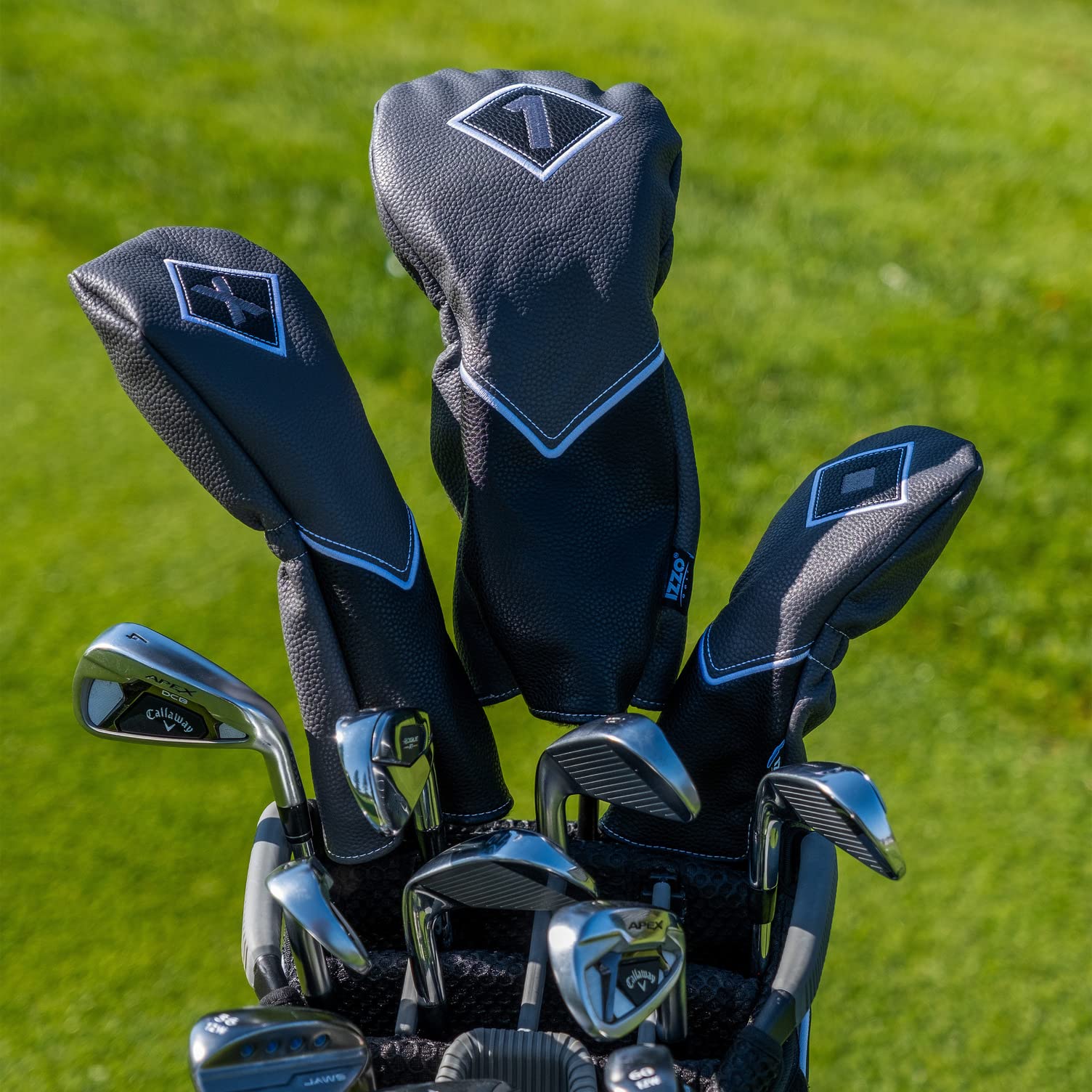 Izzo Golf Premium Schlägerhauben-Set