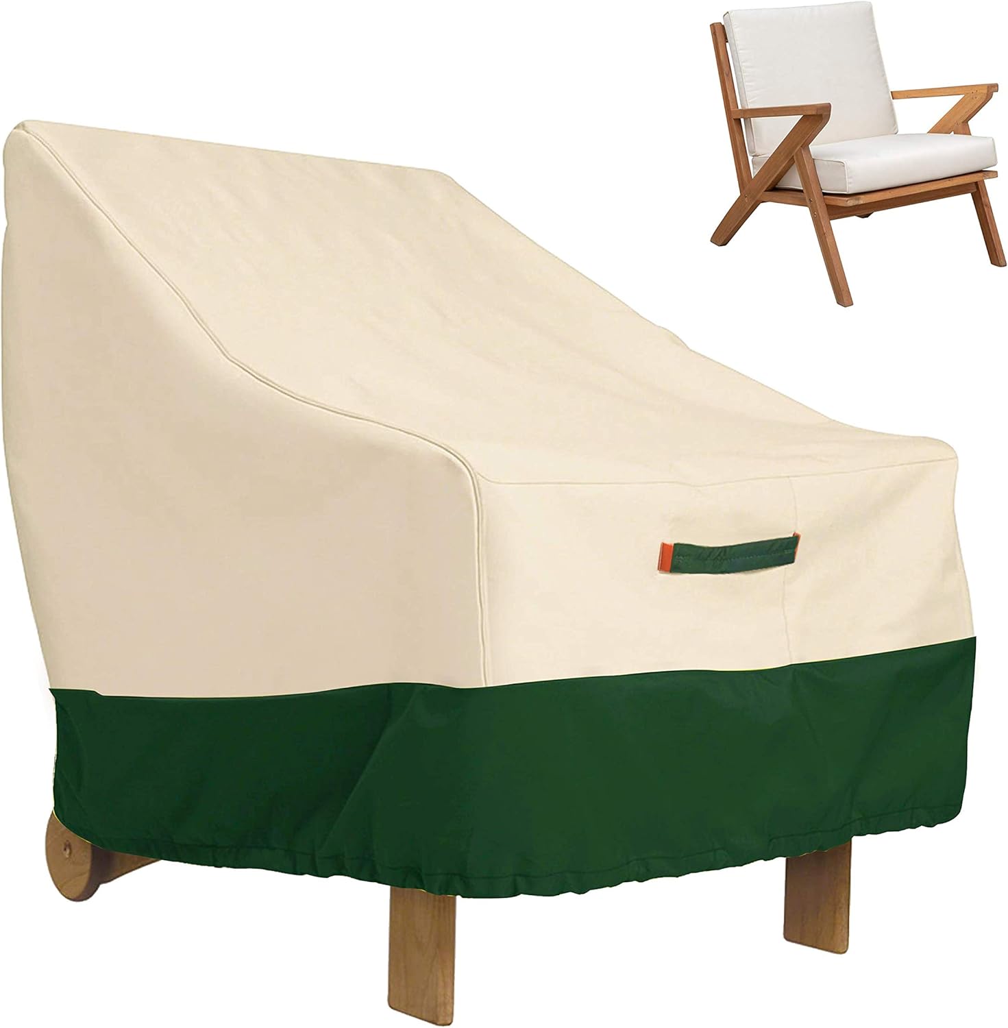 Umbrauto Patio Chair Covers Lounge Deep Seat Cover Waterproof Outdoor Lawn Patio Furniture Covers (38" L*37" W*32" H) : Patio, Lawn & Garden