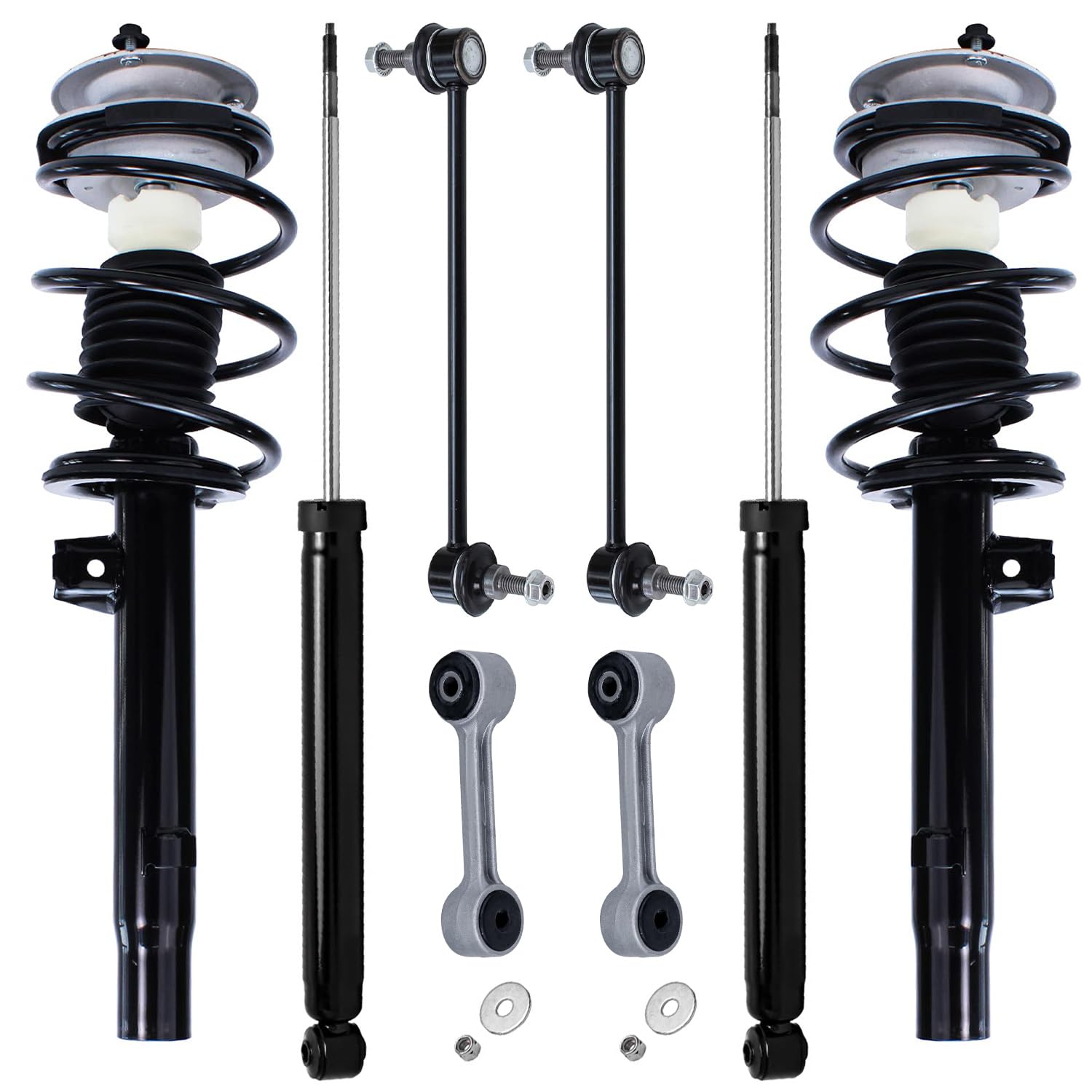 Amazon.com: Detroit Axle - 8pc Suspension Kit for 2001-2005 BMW