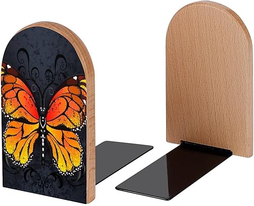 Miniatura 10 de Lindos sujetalibros decorativos de madera de cerdo rosa para estantes, habitación de los niños, escritorio, oficina en casa, tapones de libros para