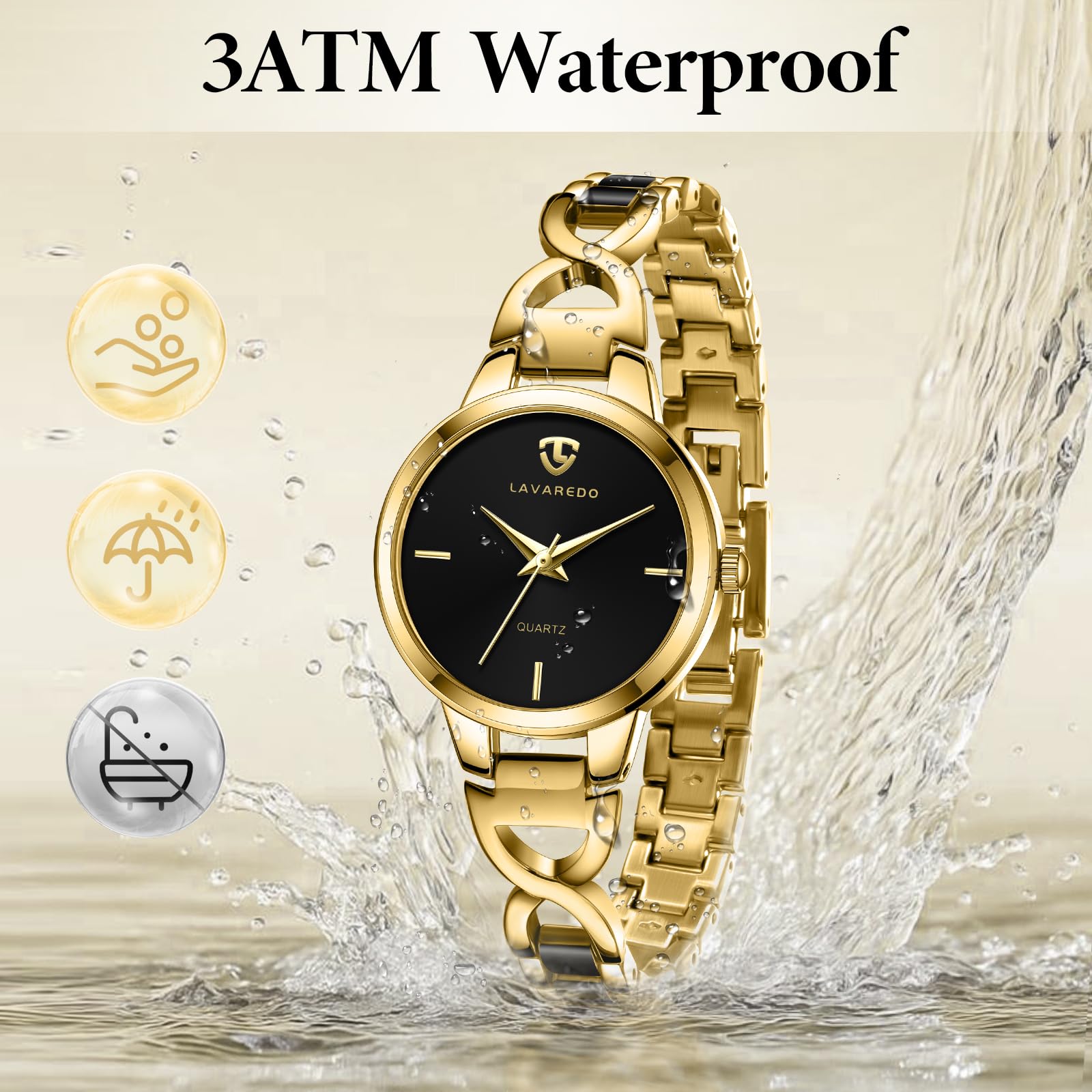 NN BEN NEVIS L6680G-IntervalBlack - Reloj para mujer fabricado en China