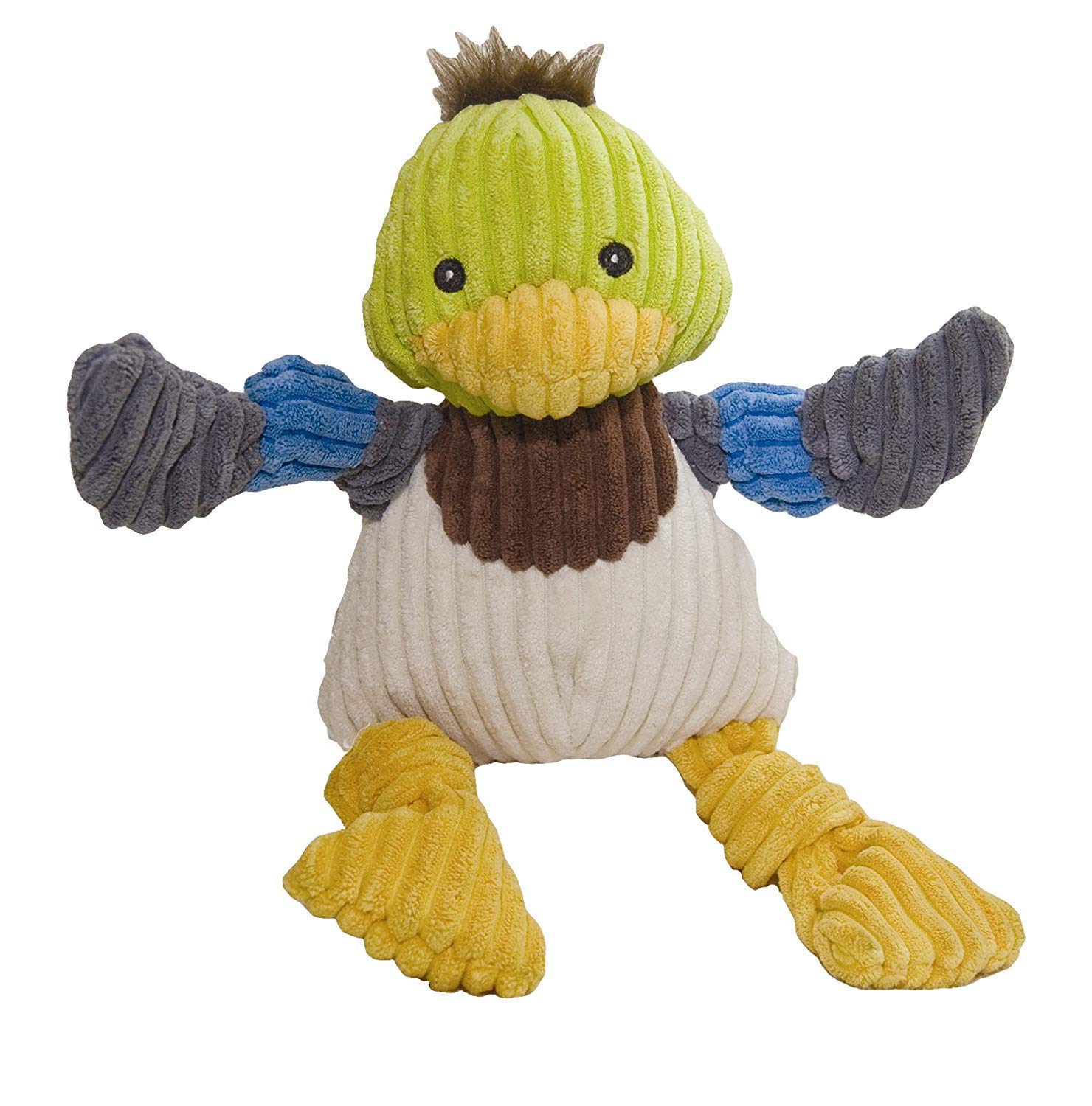 HuggleHounds Woodland Knotties Dog Toy Duck, Large — image 1