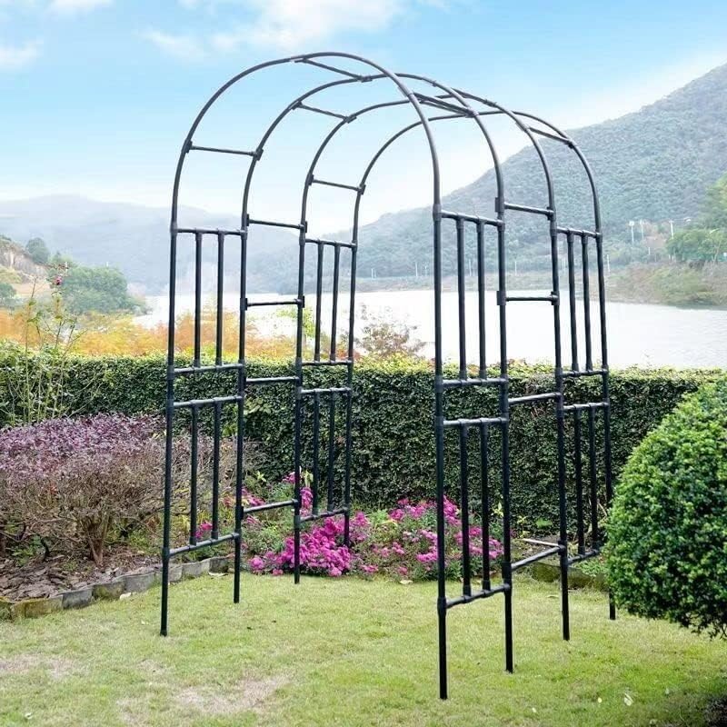 Arche de fleurs de décoration extérieure facile à assembler sans outils
