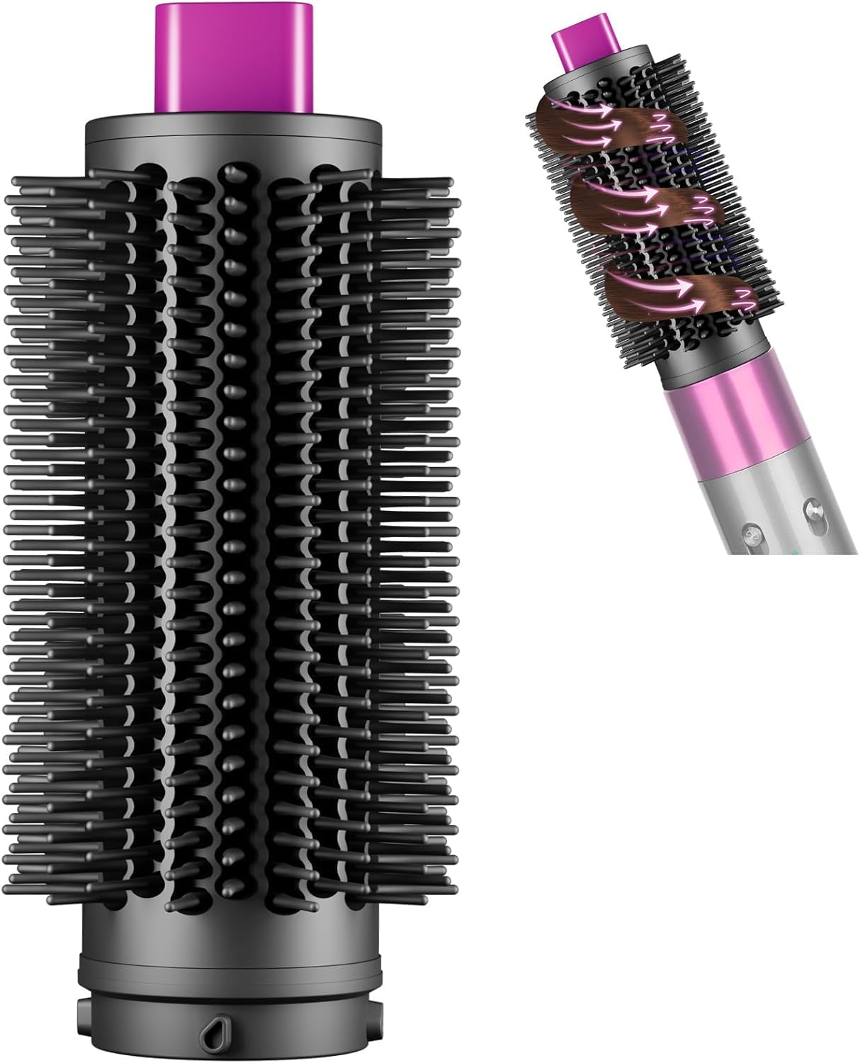 Cepillo de volumen con flujo de aire controlado para Dyson Airwrap 2