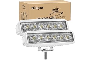 Nilight Marine LED Light Bar - Illuminate Your Nighttime Boating Adventures
