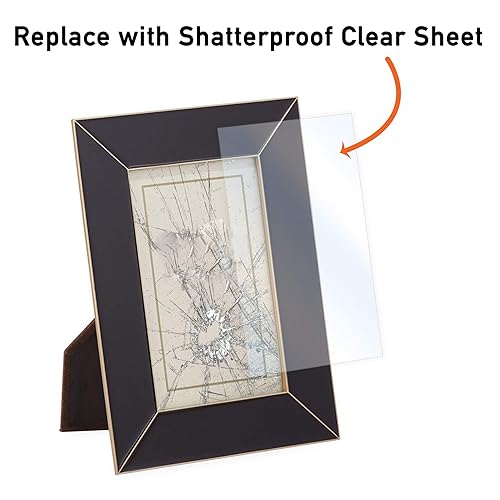 Vista 36 de Calpalmy - Paquete de 5 láminas de PET, paneles de plexiglás de 0.04 pulgadas, para proyectos de manualidades, portarretratos, Cricut, corte