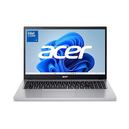 Acer Aspire Go 15 AI Ready Laptop | 15.6" FHD (1920 x 1080) IPS Display | Intel Core 3 Processor N355 | Intel Graphics | 8GB DDR5 | 128GB UFS | Wi-Fi 6 | Windows 11 Home in S Mode | AG15-32P-39R2