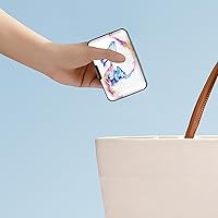 Vista 6 de sundee Soporte para tarjetas de crédito, delgado mini bloqueo RFID, protector de tarjetas de crédito, funda de aluminio para tarjetas de visita