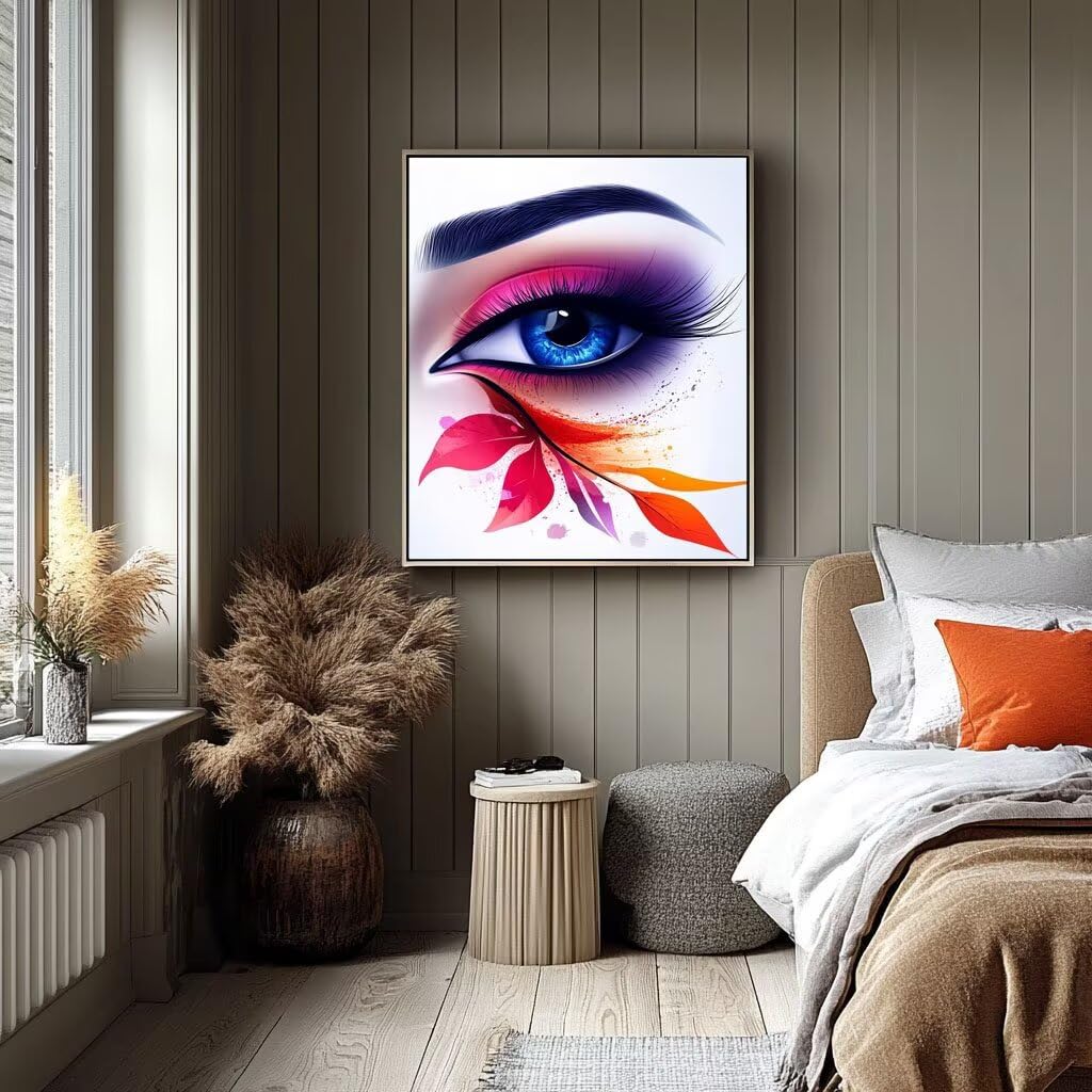 Malowanie po numerach, dla dorosłych, malowanie oczu według numerów, płótno dla dzieci, artykuły plastyczne na ścianę, 137 x 100 cm, sztuka DIY, kolorowy obraz na płótnie, rękodzieło dla dorosłych, do