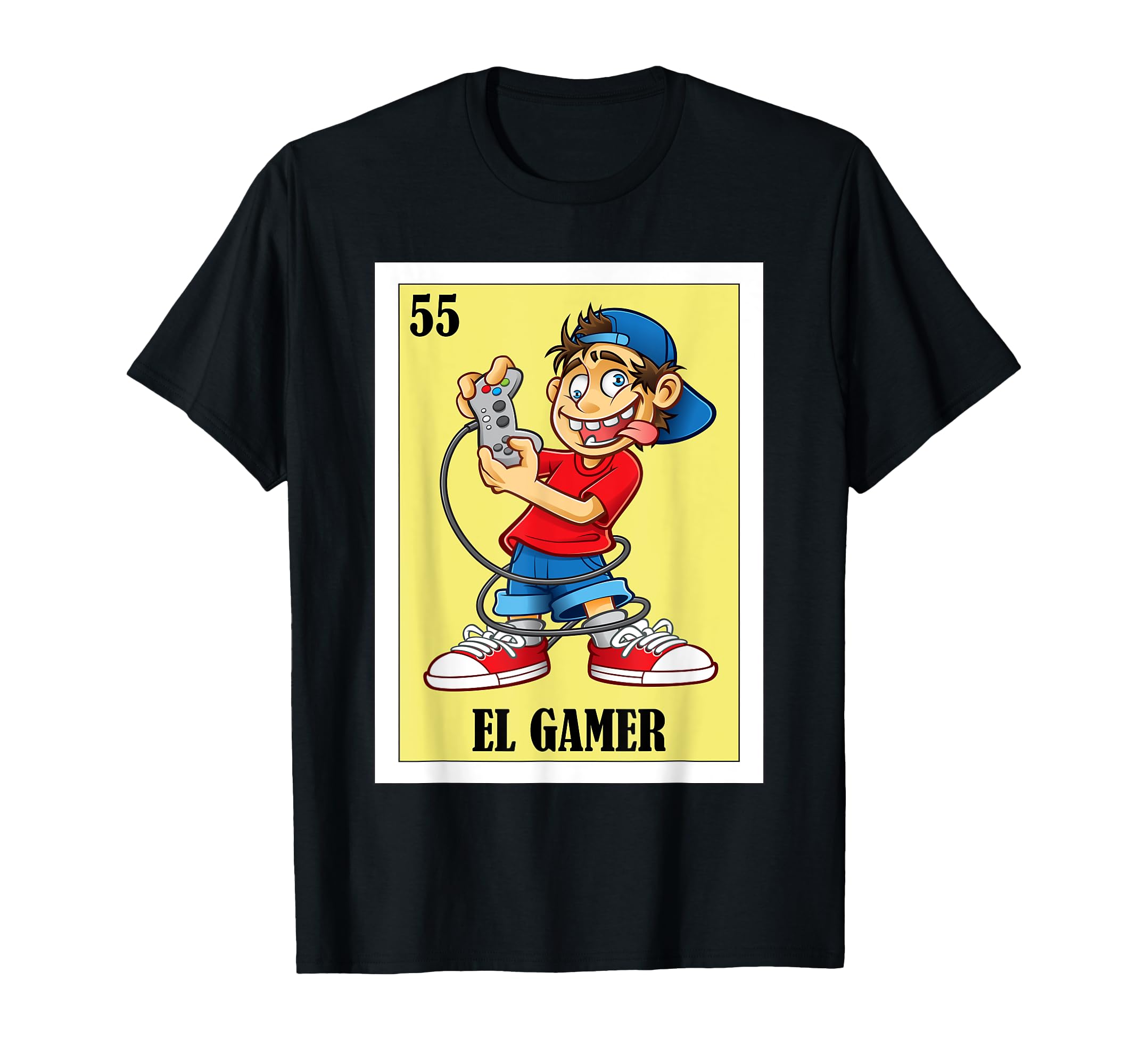 Funny Mexican Design for Gamers - El Gamer T-Shirt
