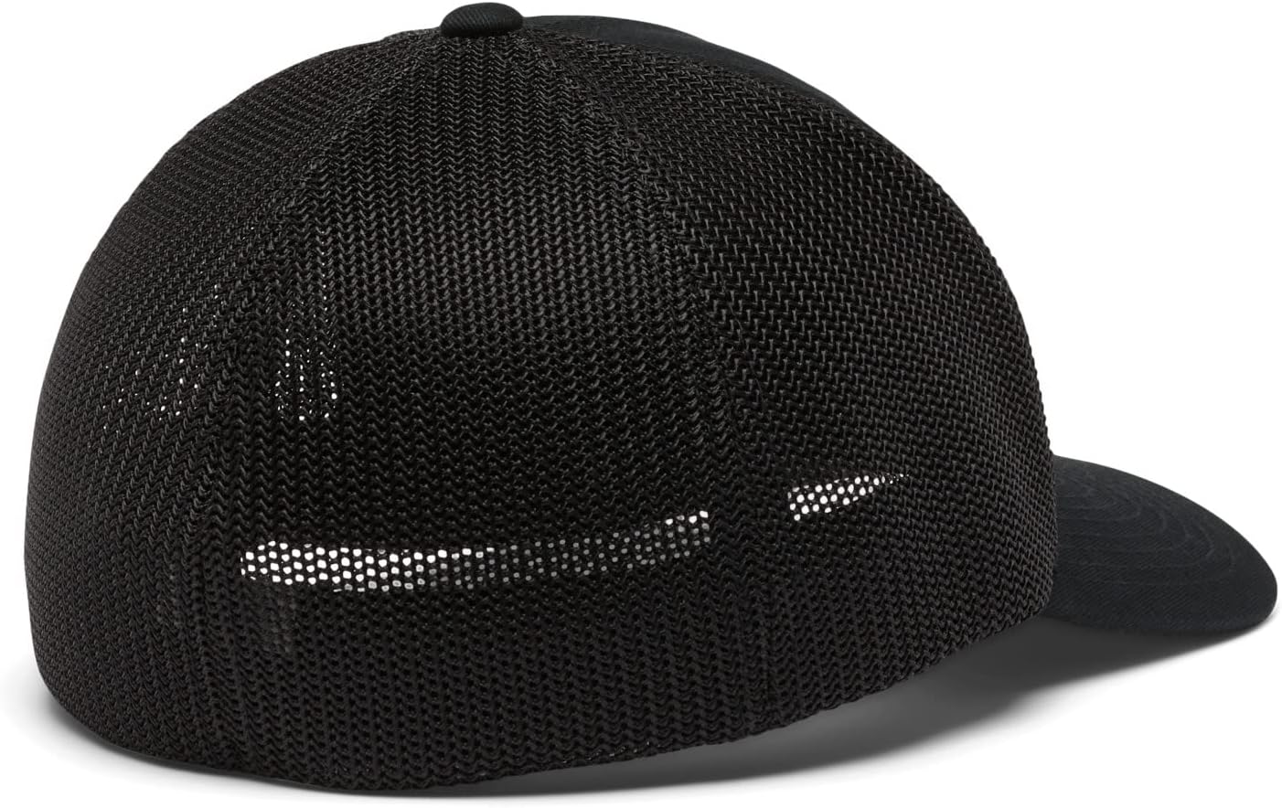Columbia Unisex Tree Flag Mesh Ball Cap - Low, Black, Large/X-Large