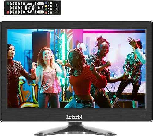 Lrtzcbi Monitor pequeño de 13.3 pulgadas HD 1366x768P Mini monitor HDMIVGABNCUSBAV Puerto HDMI Monitor para Raspberry Pi TV Computadora Cámara