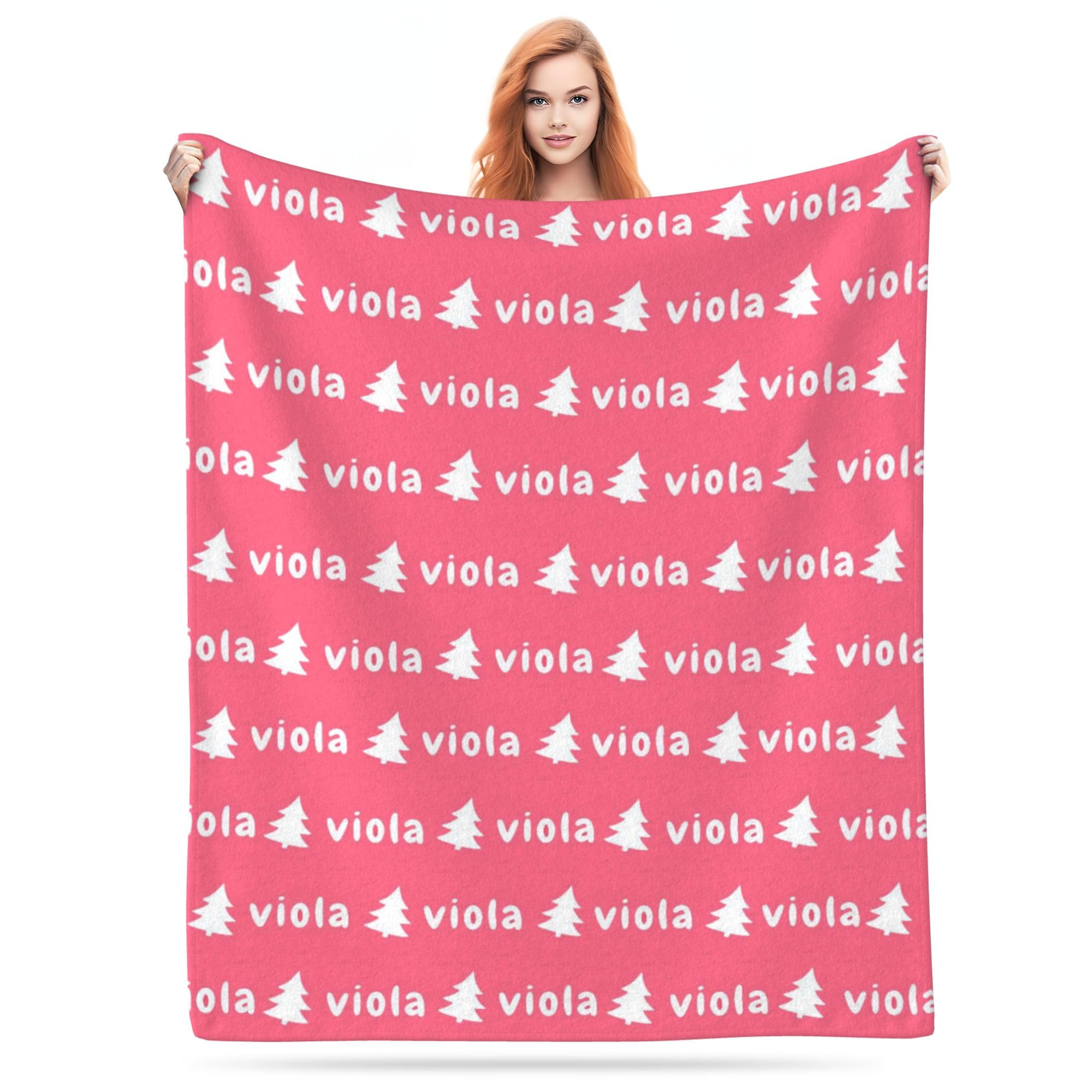 LMQJDZ Personalised Baby Blankets,Personalised Blanket for Kids Baby Adults Customised Name Blanket.Gifts for Baby Shower Birthday Easter Nursery Room Decor.