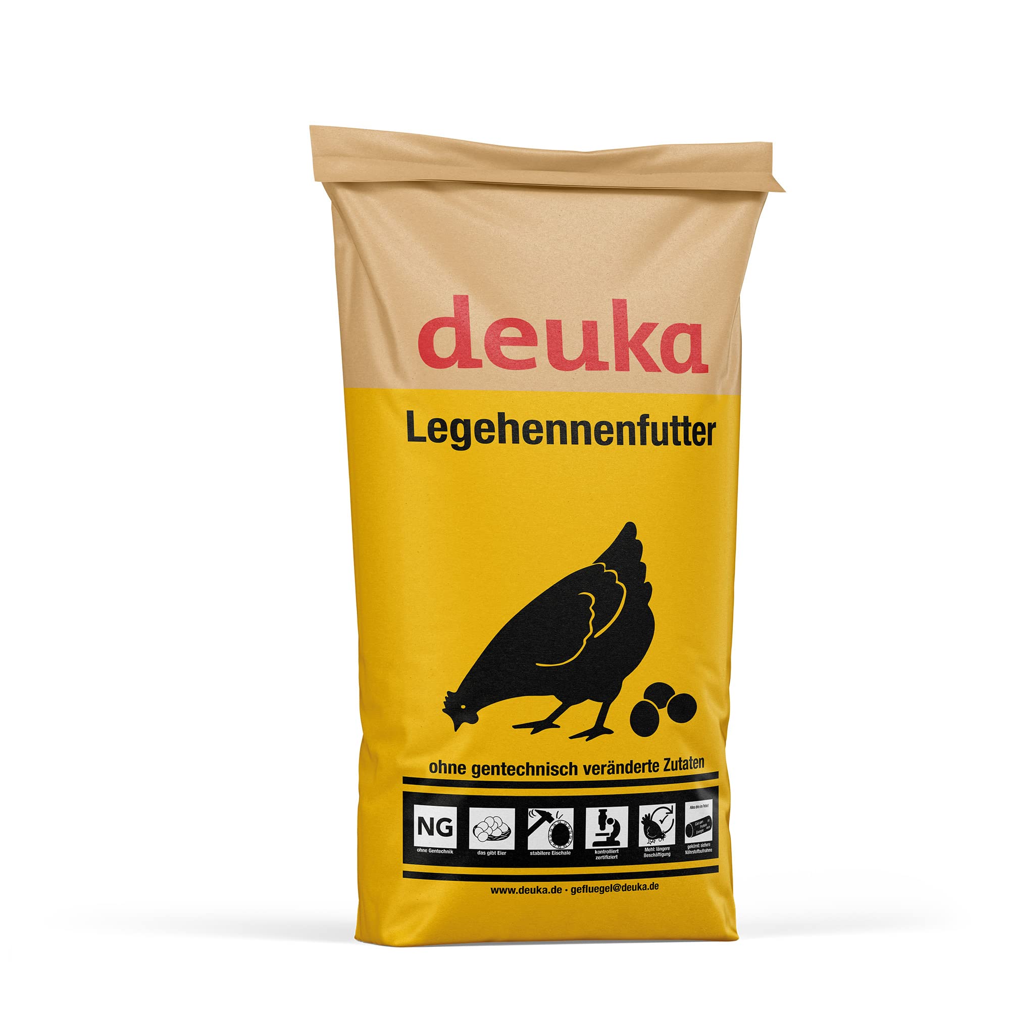 Deuka NG All Mash L 25 kg Genfreies Mangimi Mangimi Pollo Geflügelfutter Mangime Galline Ovaiole Punzoni