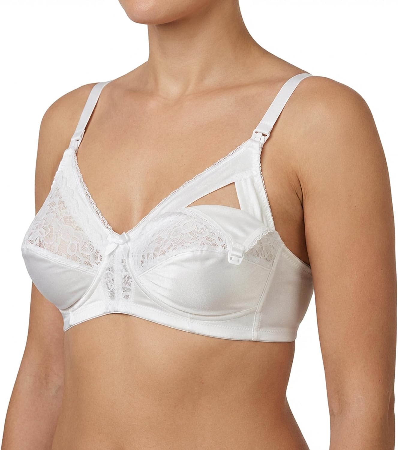 MYSANITY Nursing Bra – Cotton with Lace