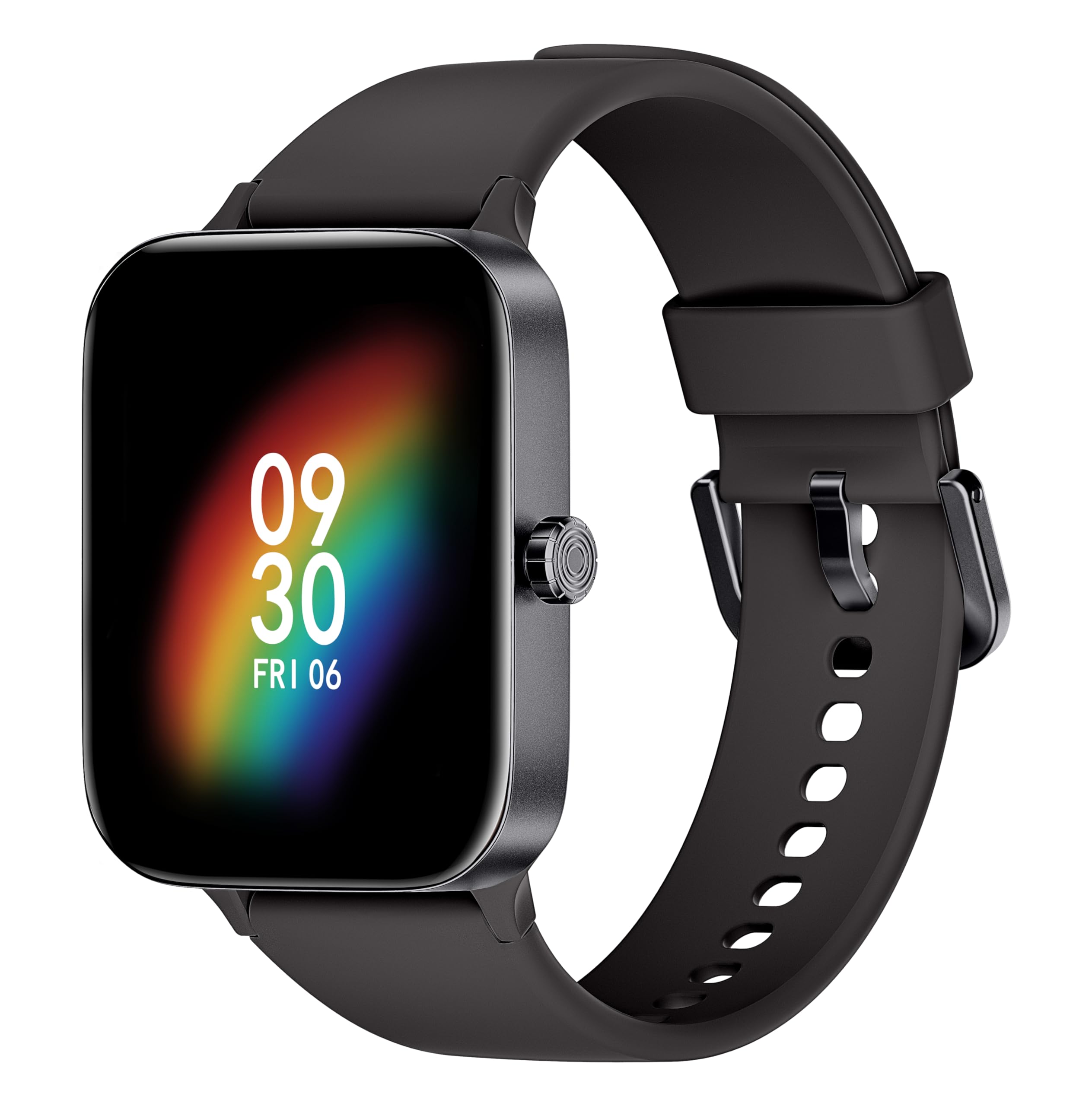 KIUVKAS Smartwatch Uomo Donna, 1.95" Full Touch Screen Smartwatch con Effettua/Risposta Chiamate, Fitness Tracker con Pressione Sanguigna e Monitor Sonno, 140+ Sport Step Counter per Android iOS