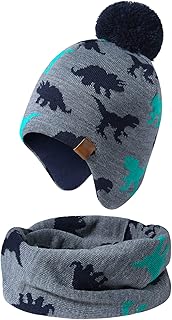 Cappello Sciarpa Set Invernale Felpati Bambino