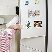 Vista 6 de DIYMAG Hojas Adhesivas Magnéticas, 8" x 10", Paquete de 12 Hojas Magnéticas Flexibles con Respaldo Adhesivo para Manualidades, Fotos