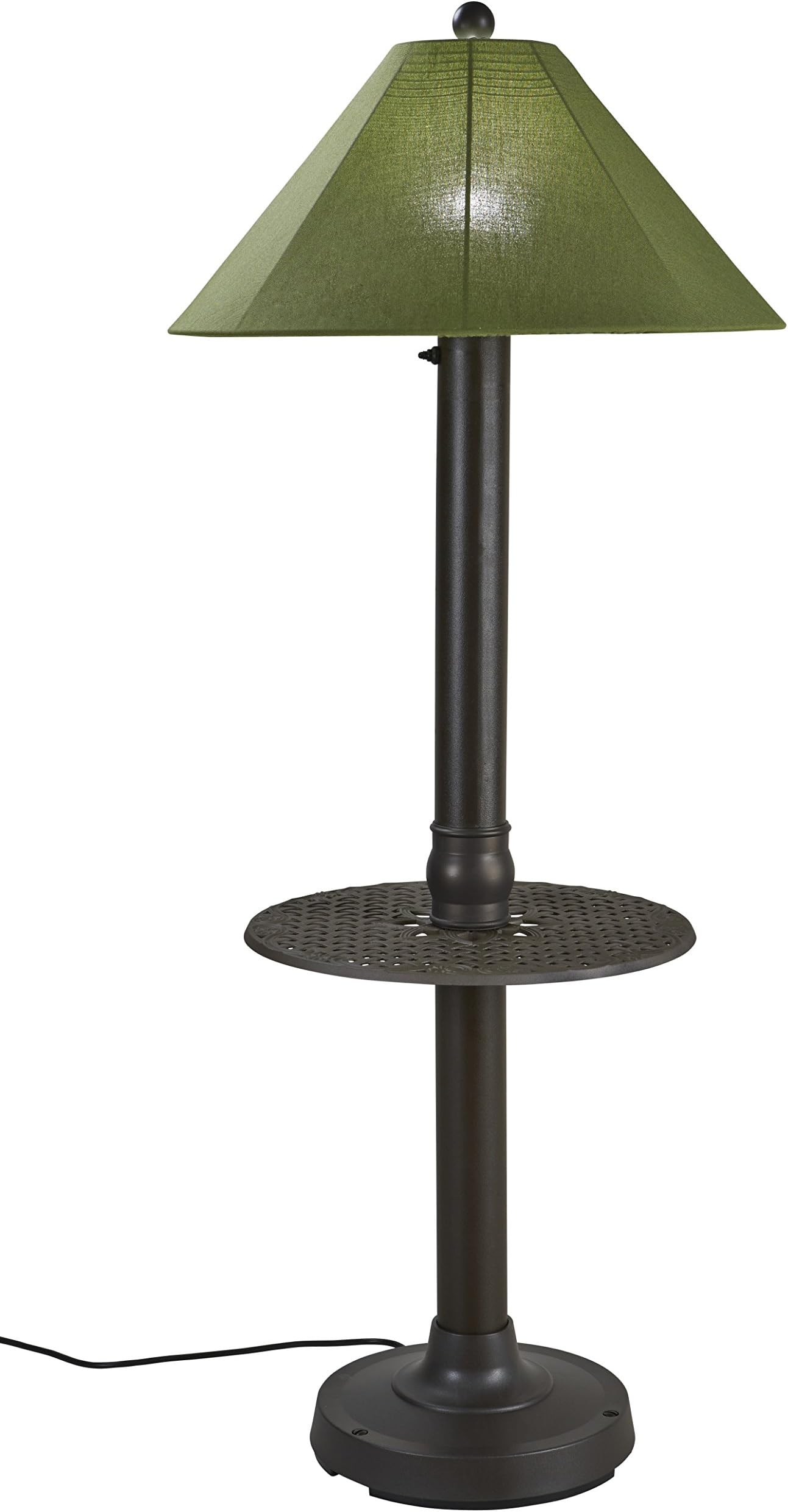 Patio Living Concepts 65697 Catalina Outdoor Floor Lamp with Table