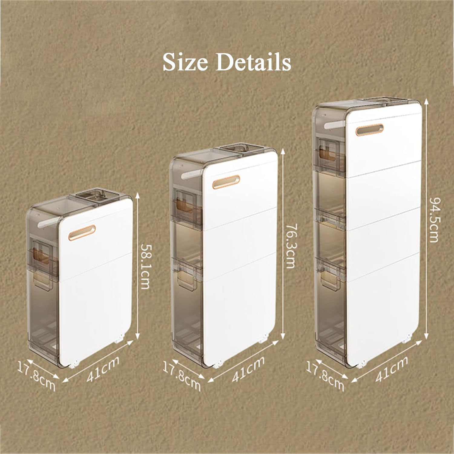 JATIBOSH Small Bathroom Storage Cabinet for Small Spaces, Over The Toilet Storage Cabinet for Skinny Bathroom Storage Corner Floor, Paper Storage Cabinet