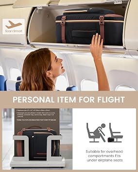 LOVEVOOK 40L Travel Backpack for Women Men with Garment Bag, Airline Approved Carry on Luggage Travel Essentials with 3 Packing Cubes, TSA Overnight Bags Weekender Essentials Backpacks fits 17 Laptop