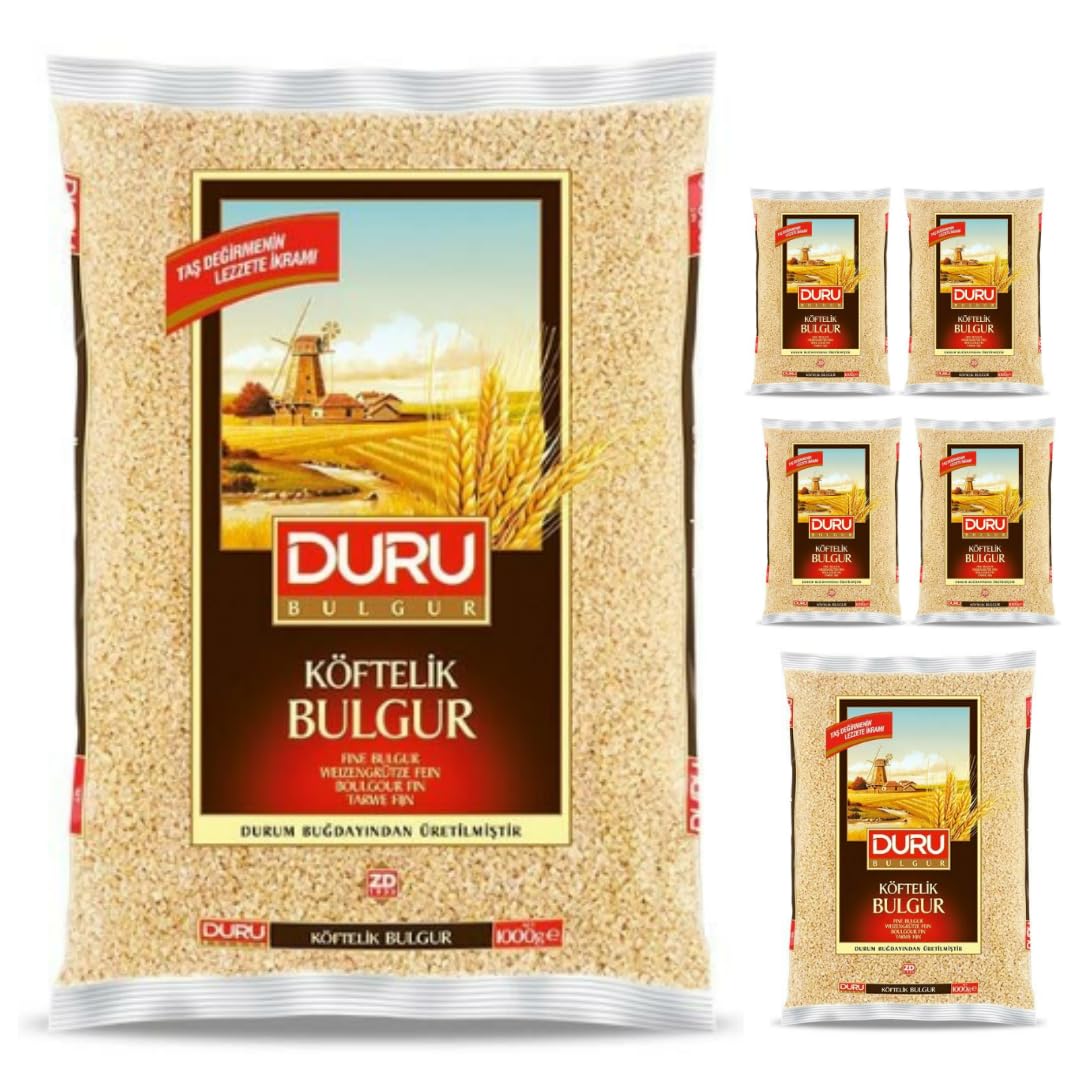 Duru Bulgur Fleischbällchen - Unfruchtbarkeit 1000 Gramm X 6 Stück Bulgur