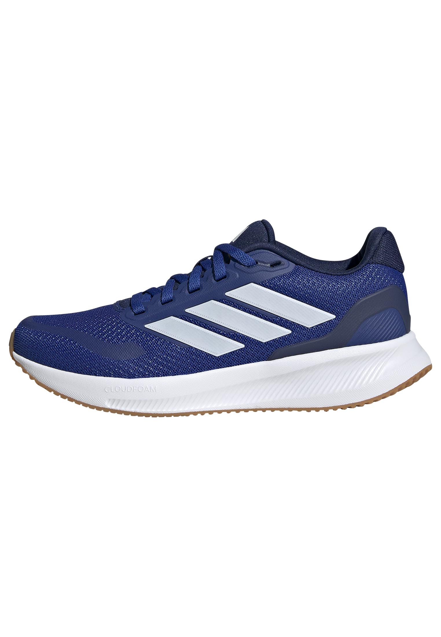 adidas RUNFALCON 5 Shoes Junior Running, Royal Blue/Cloud White/Dark Blue, 3.5 UK Child