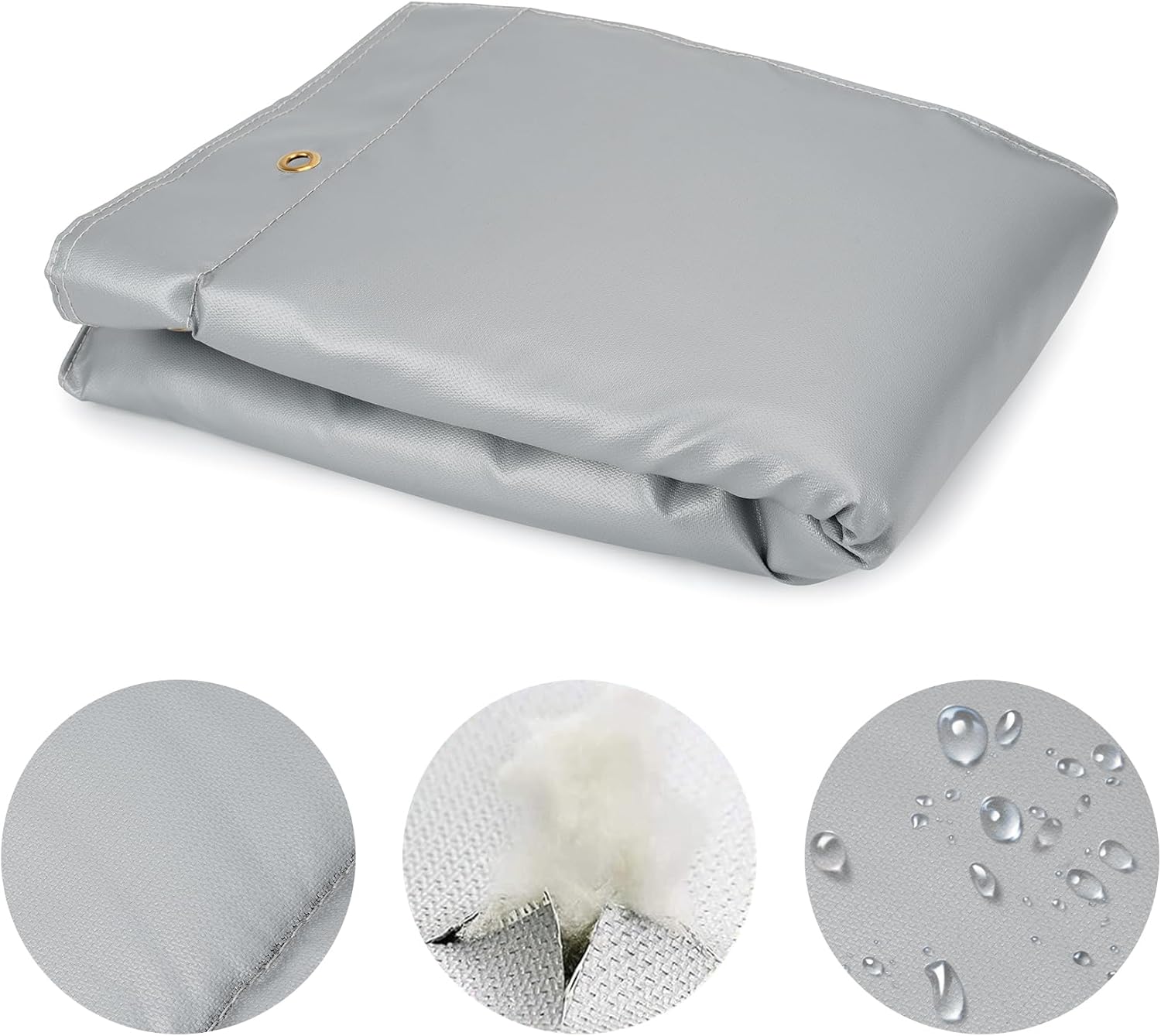 Stanbroil Grill Insulation Blanket for Green Mountain Davy Crockett Grills, Increases Burn Efficiency by 50 Percent