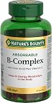 NATURE'S BOUNTY Absorbable B-Complex With Folic Acid Plus Vitamin C, Helps Energy Metabolism, 192.3 g
