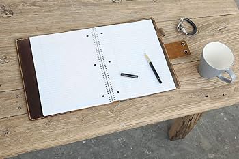 Amazon.com: Personalized rustic distressed leather cover for