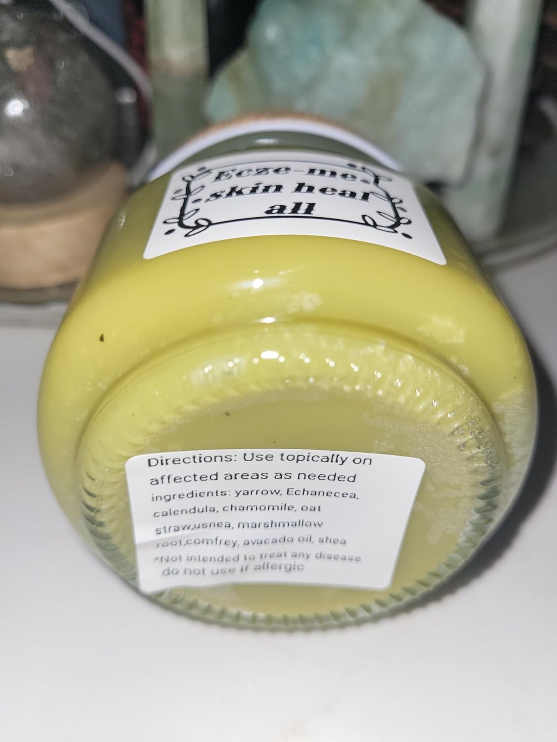 Ecze-me Natural Skin Healing Salve with Echinacea, Usnea, Shea Butter, All-Purpose