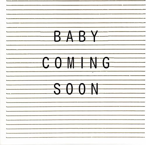 Miniatura 2 de Stiles Juego de letreros de madera de 10 x 10 pulgadas, con 340 letras, números y símbolos de plástico, tablero de mensajes de madera intercambiable