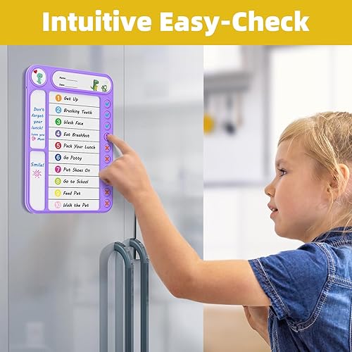 Miniatura 9 de Calendario magnético acrílico para nevera, notas semanales mensuales y verticales de borrado en seco, juego de pizarras para refrigerador, vidrio,