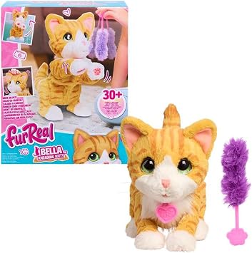 FurReal Bella the Biscuit-Making Kitty, 10 Inch Interactive Cat Toy, for Boys and Girls, Ages 4 and Up