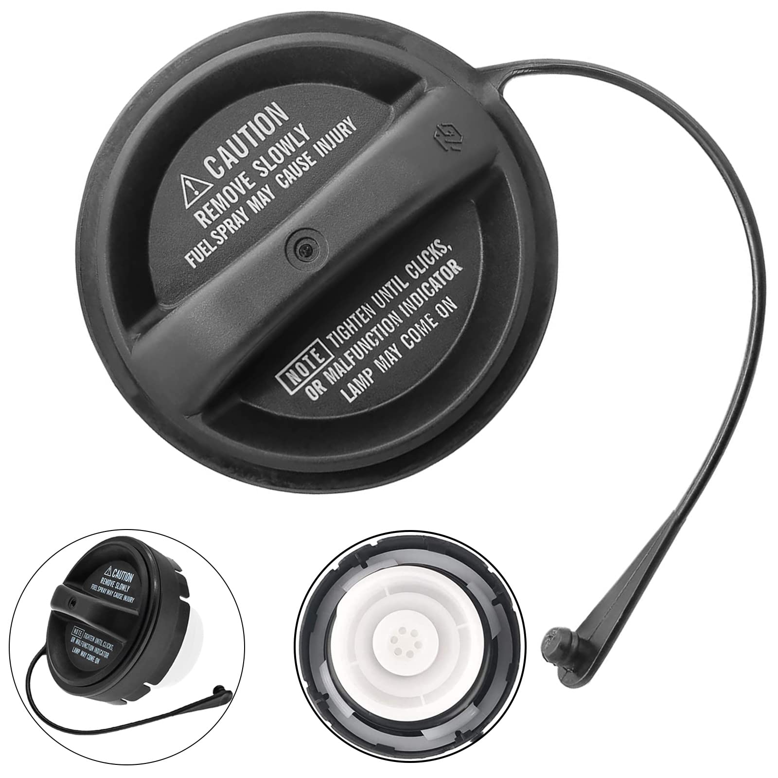 Gas Cap Fuel Tank Cap Fuel Filler Cap Assembly 77300-53010 Fits for Toyota Lexus - 2001-02 4Runner, 2000-05 Celica, 2003-04 Corolla, 2002-04 Tacoma, 2001-05 RAV4 Sequoia More