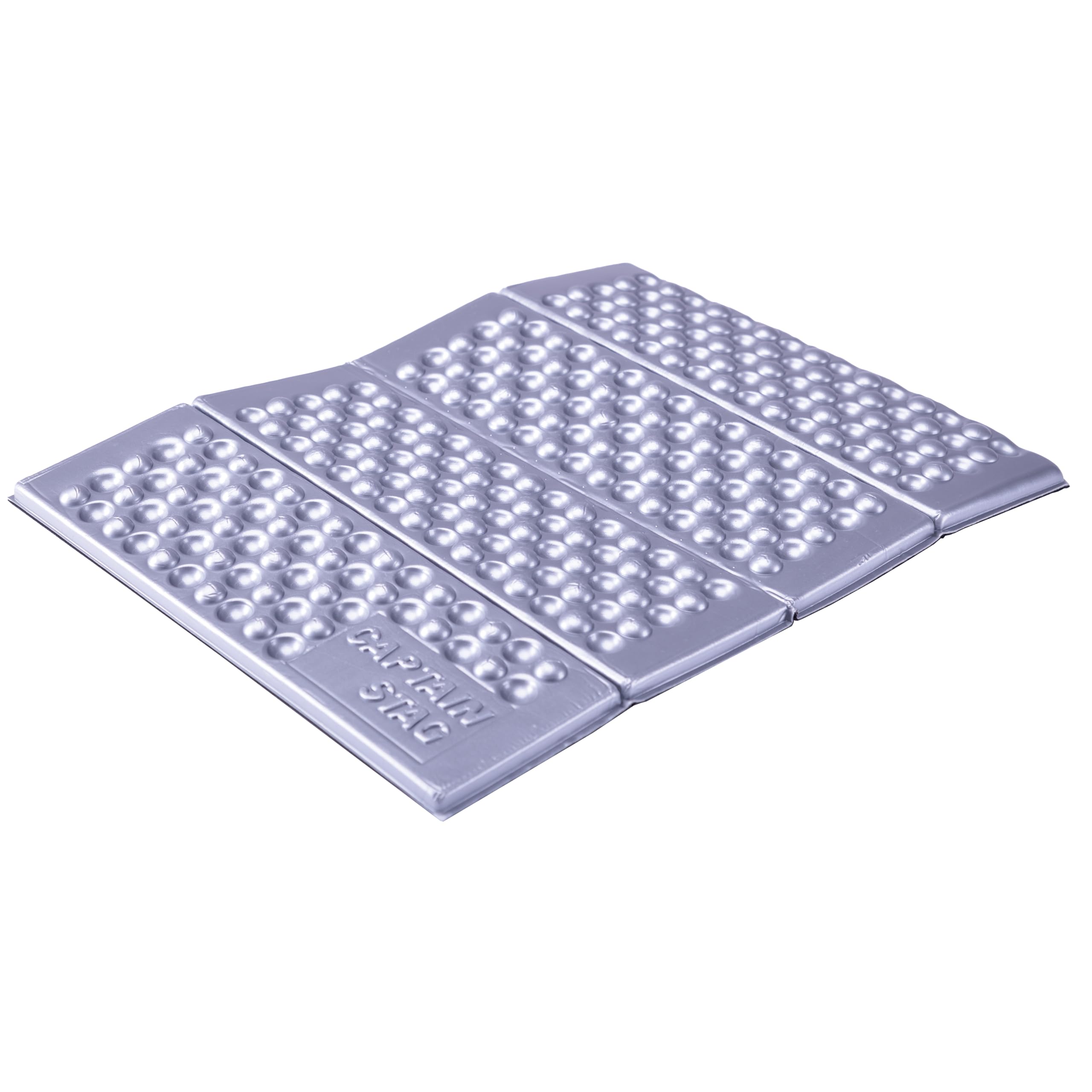 Captain Stag UB-3087 Outdoor Mat, Cushion, Zabuton XPE Cushion, Silver Coat, Black : Sports & Outdoors