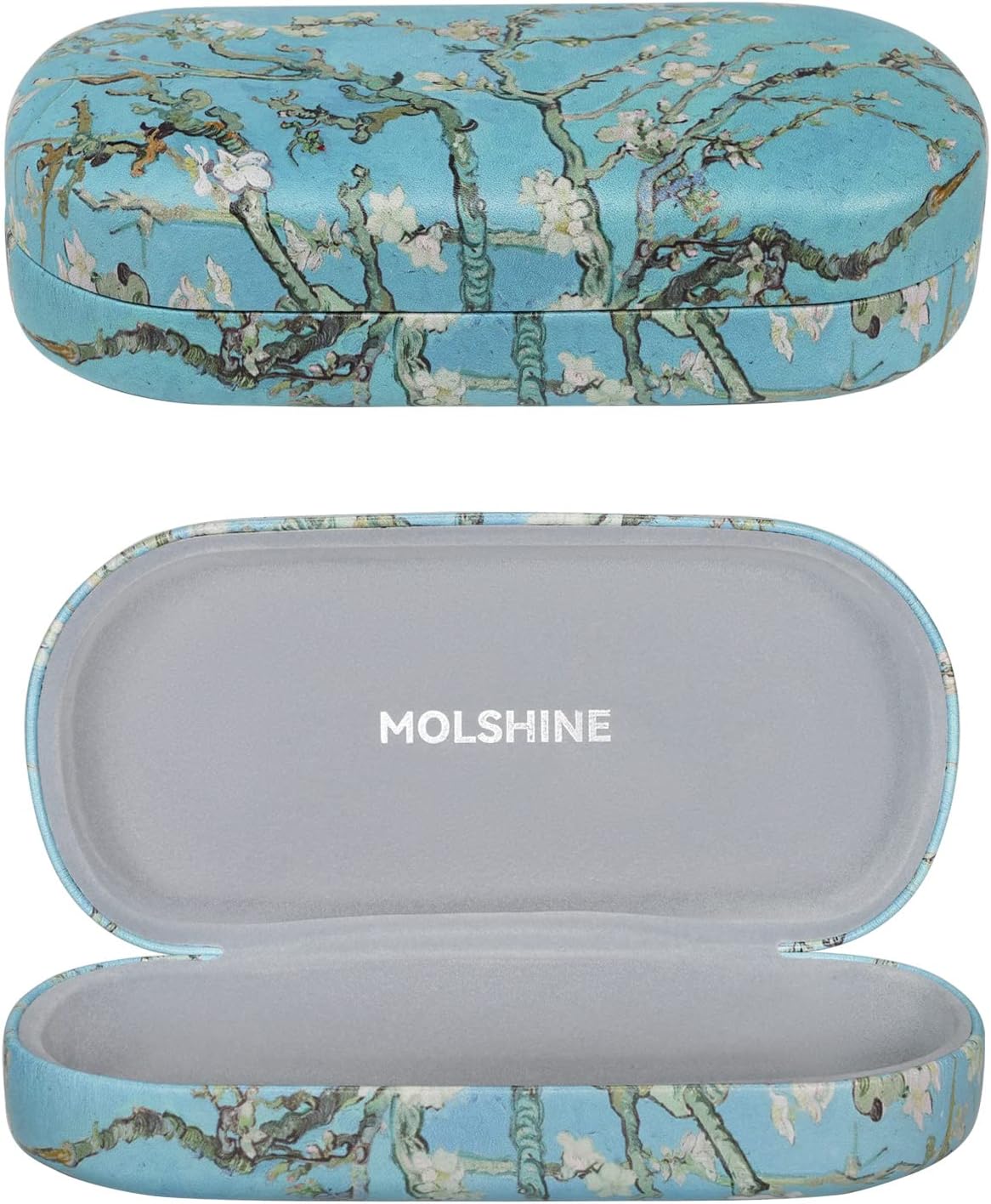 Hard Shell Sunglasses Case,Classic Large Glasses Case for Women Men,Sunglass Eyeglasses
