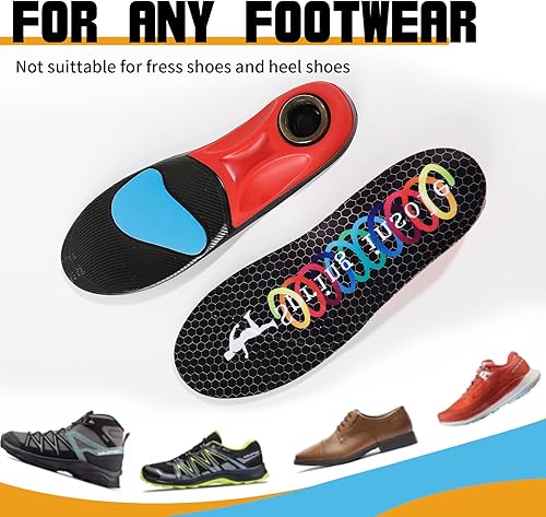 Miniatura 7 de Productos adoptados Airbag Spring Sports Plantillas para hombres y mujeres Fascitis plantar Plantilla de soporte de arco de alta elasticidad