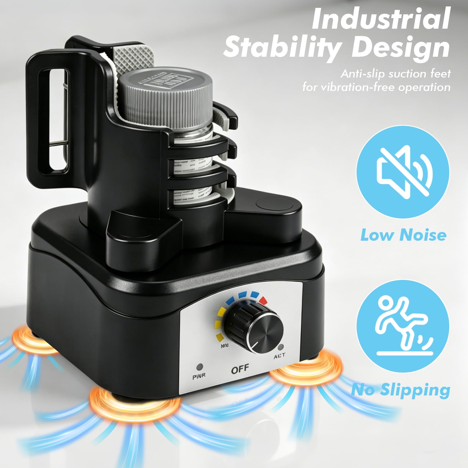 Mini miscelatore Vortex 500-3200 giri/min, tre velocità