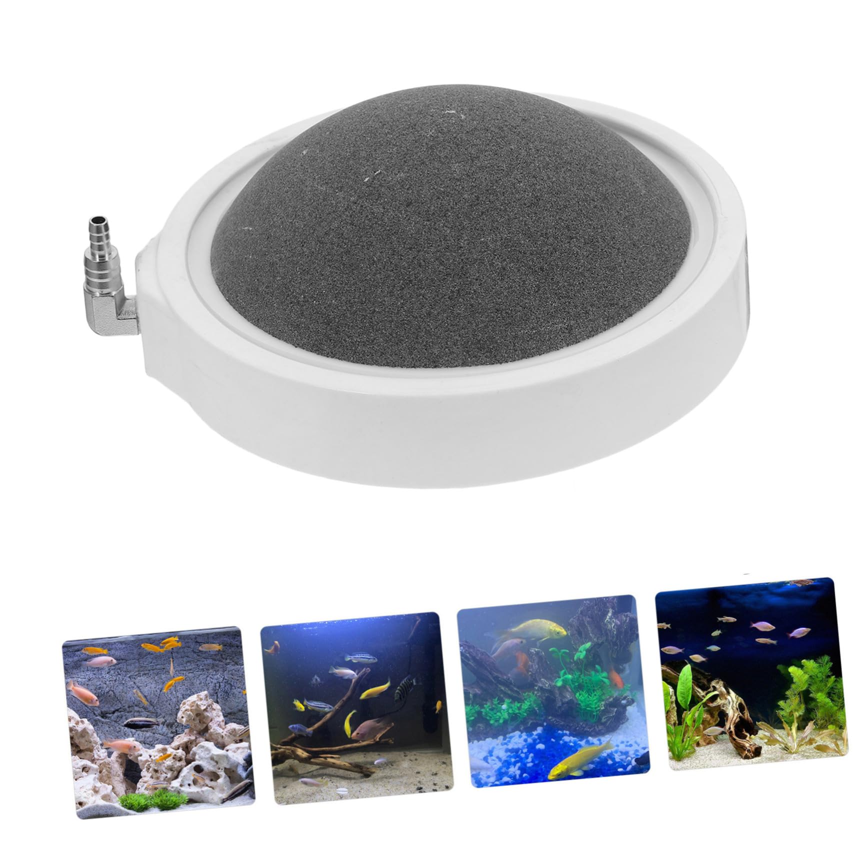 HANABASS 2stücke Austauschbare Luftsteine Für Aquarien Hochtemperatur Gebrannte Blasensteine Zur Sauerstoffanreicherung Für Süß Und Salzwasseraquarien Für Hydroponik Und Fischbecken