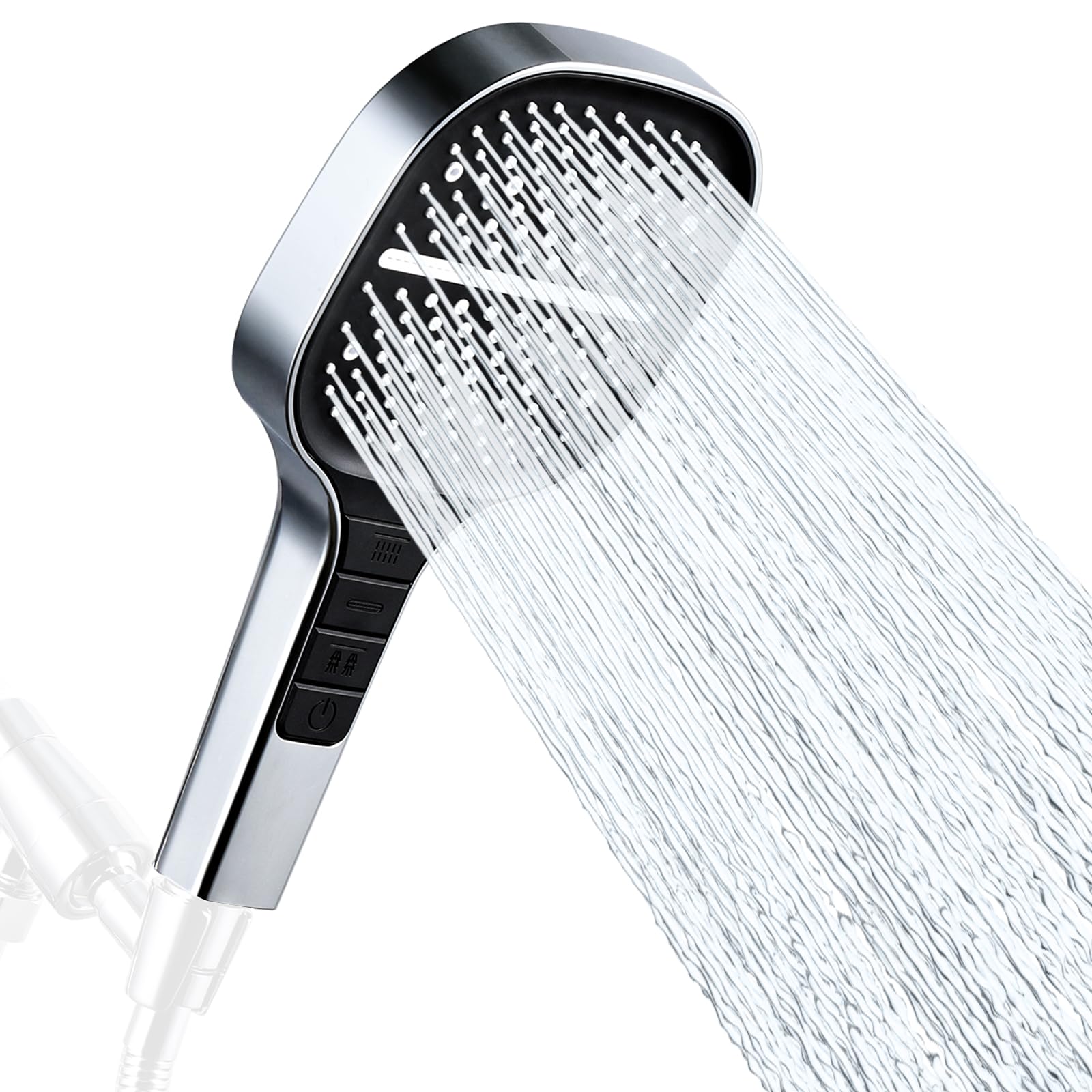 Hardivalue Multifunctional Handheld Shower Head High Pressure