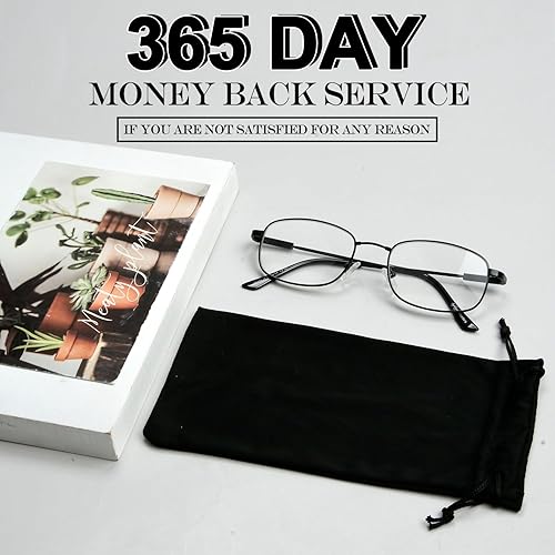 Vista 78 de BFOCO Gafas de lectura progresivas para mujeres y hombres, lentes de bloqueo de luz azul multienfoque con lectores de bisagra de resorte